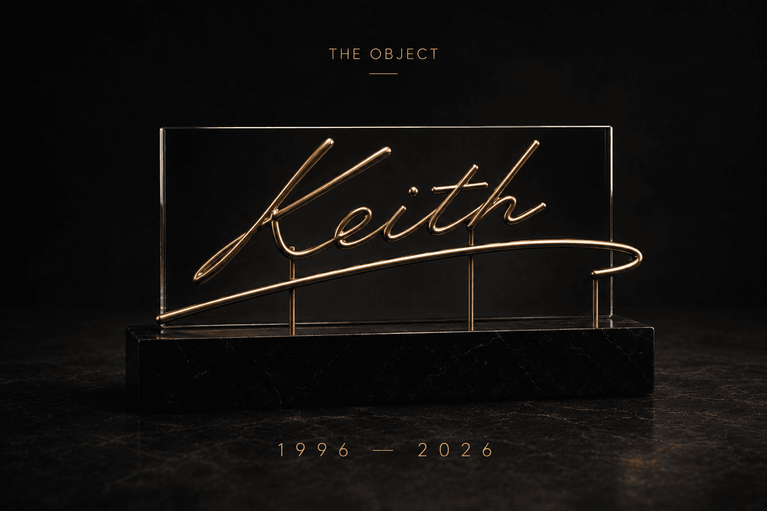 The First Signature — From Ink to Object