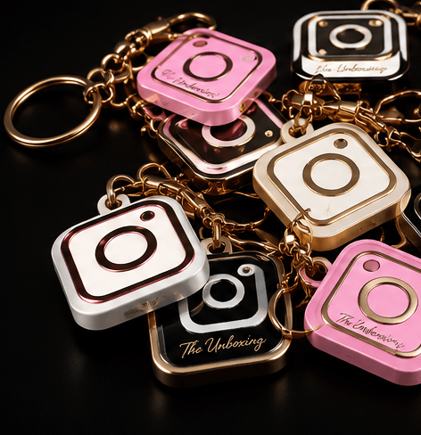 Instagram Icon Keychains