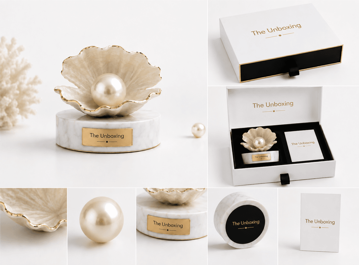 Pearl-inspired collectible for culturally grounded gifting