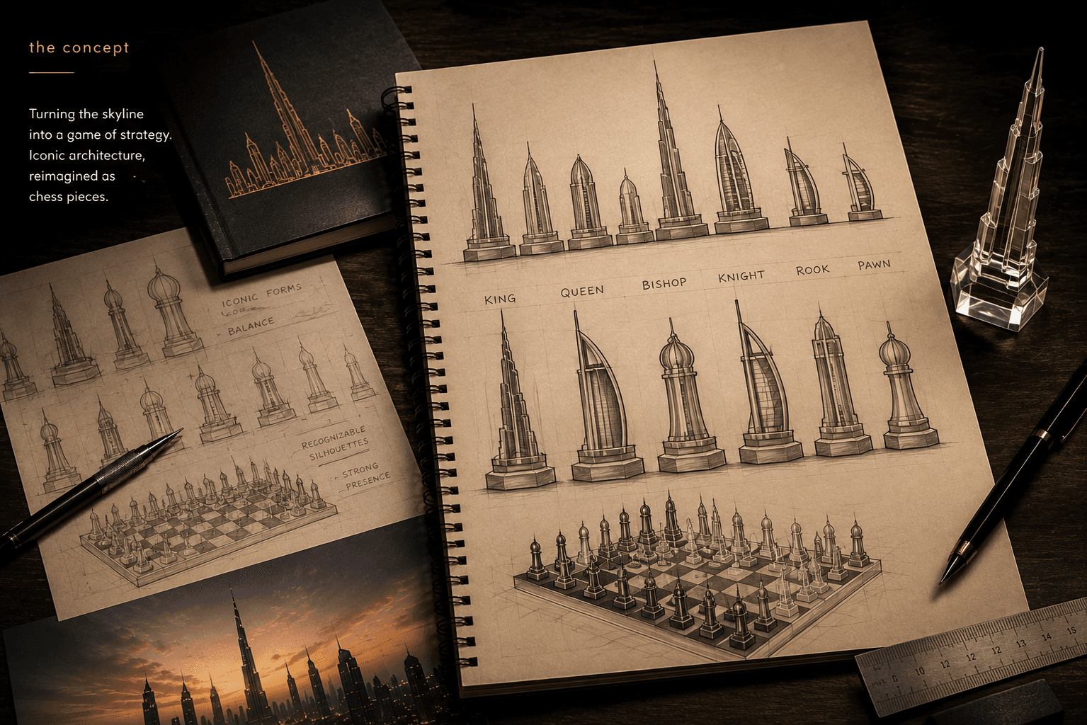 Dubai, Built to Play. — The Idea