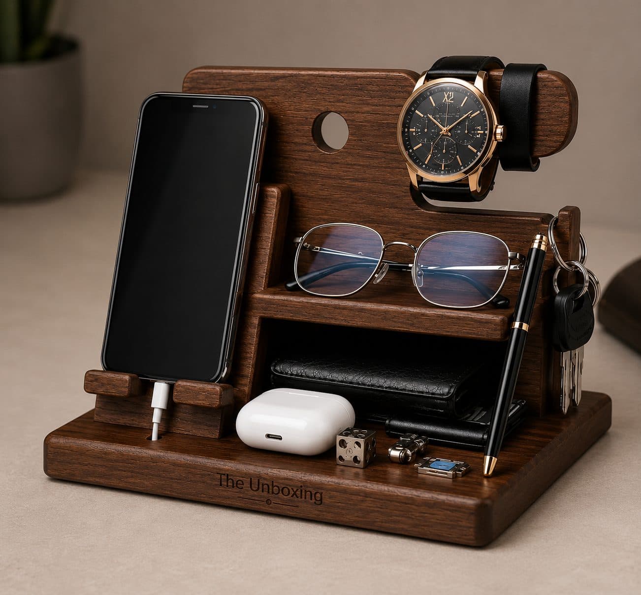 Walnut Everyday Carry Dock