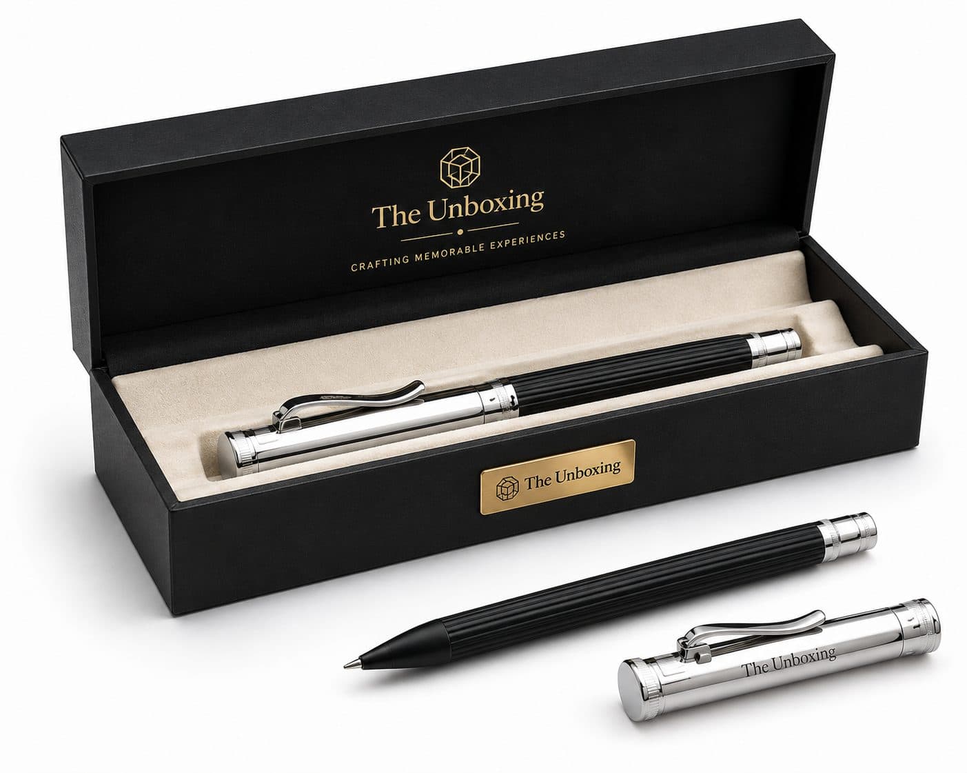 Fluted Executive Pen Set