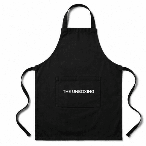 Black Promotional Bib Apron