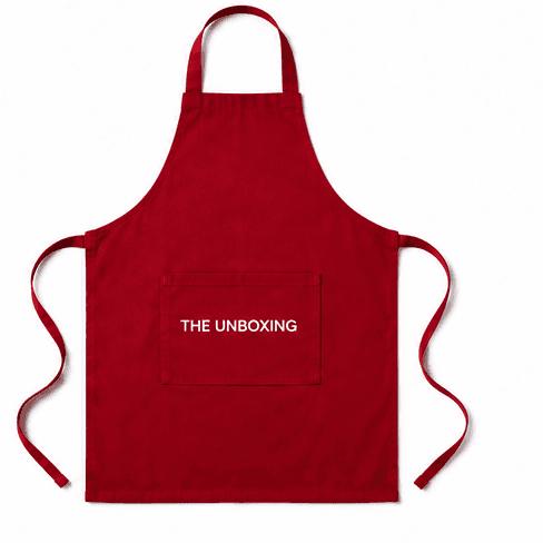 Red Promotional Bib Apron