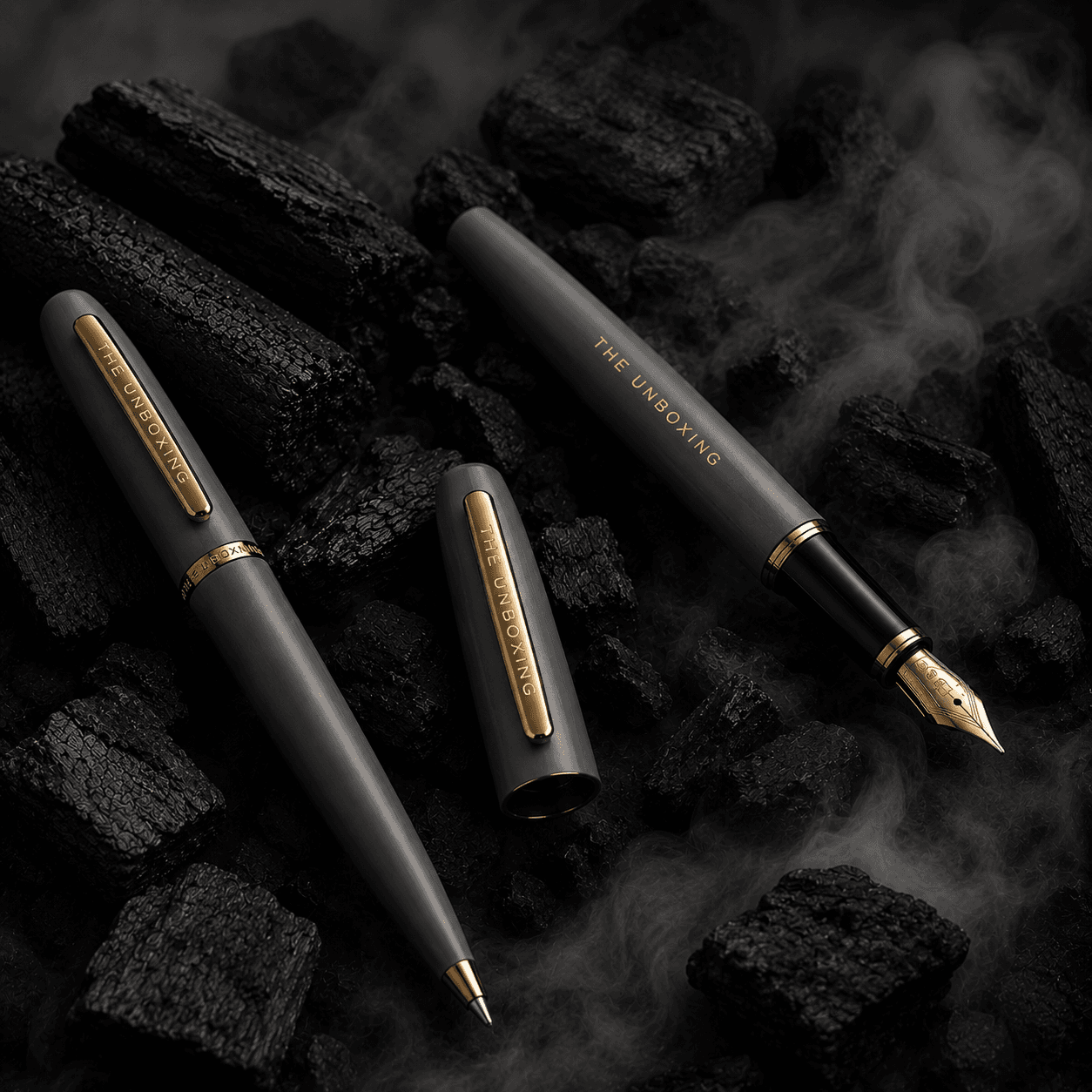 Charcoal Executive Pen Duo