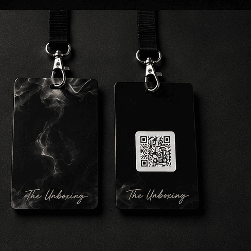 Marble QR Staff Badges