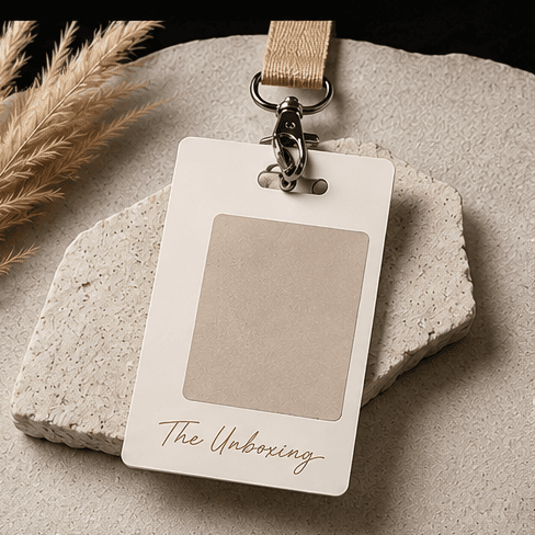 Stone Lanyard Staff Badge