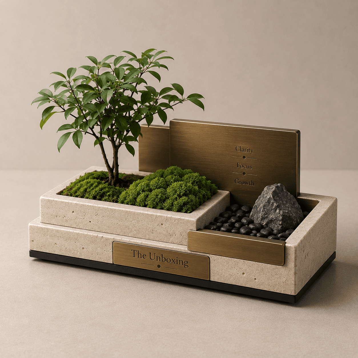 MINI DESKTOP GARDENA little nature. A clearer workspace.