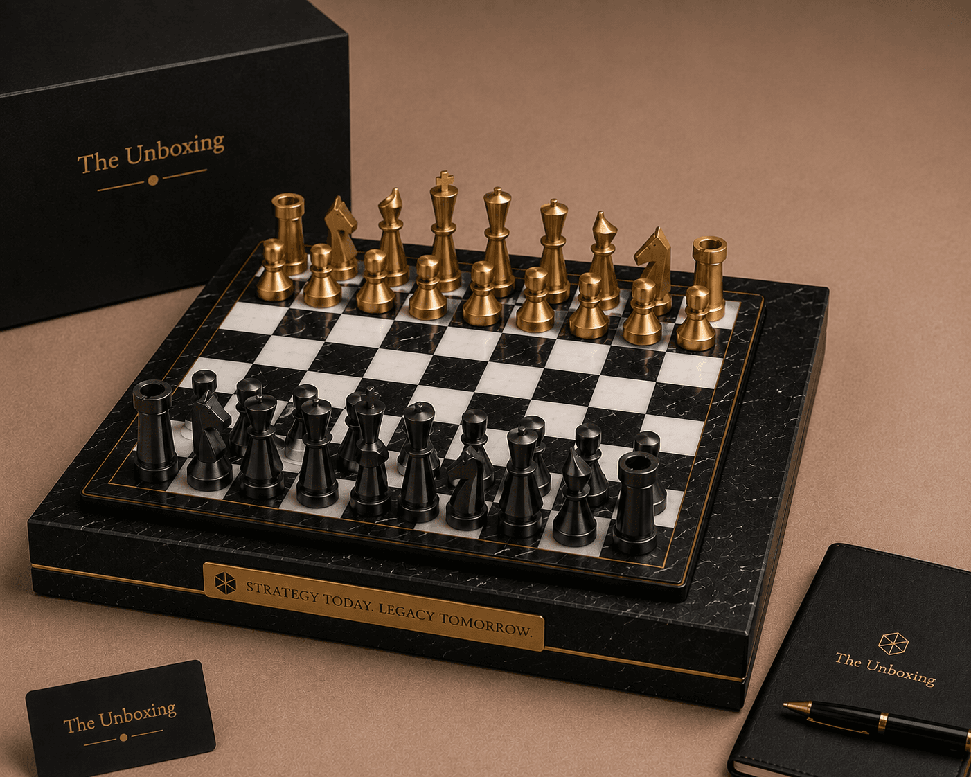 THE STRATEGY SETEvery move shapes what comes next.