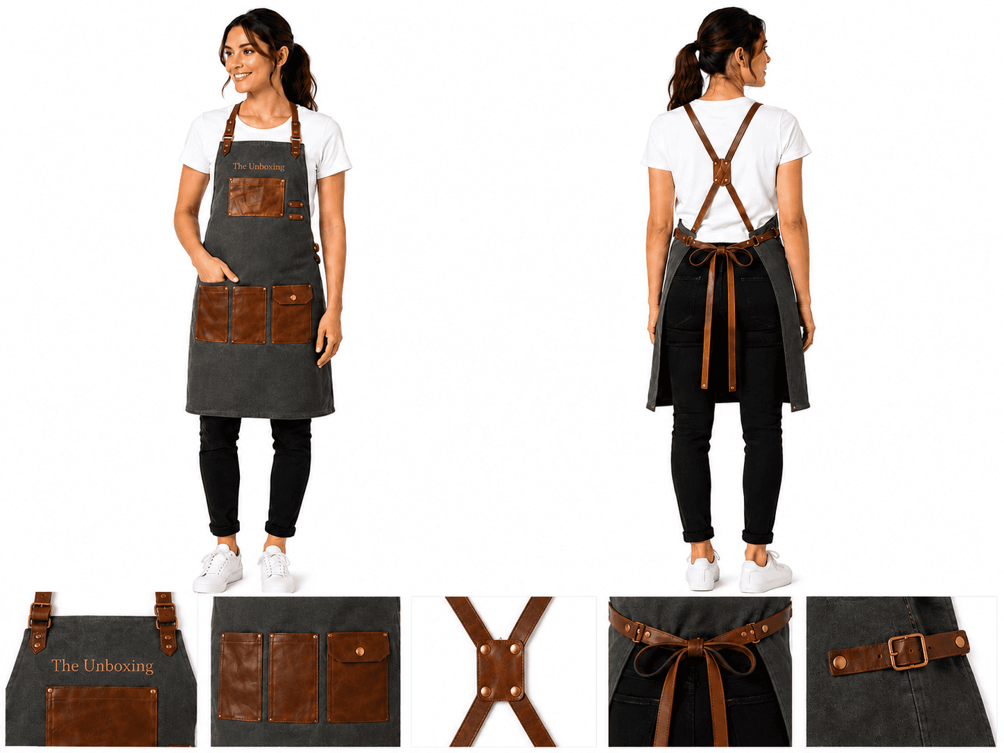 CROSS BACK CANVAS APRONBuilt for comfort. Designed for craft.