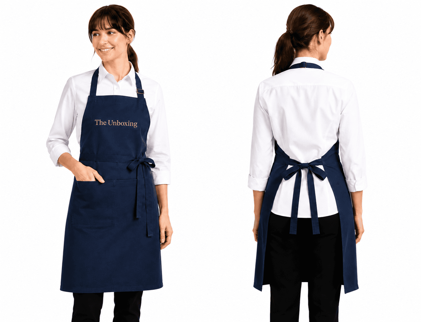 PREMIUM COTTON BIB APRONSimple by design. Professional by nature.